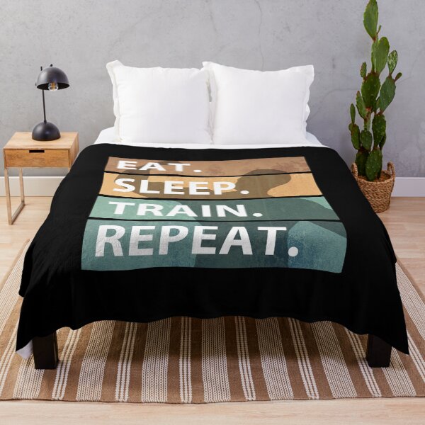 Item preview, EAT. SLEEP. TRAIN. REPEAT. - EAT SLEEP TRAIN REPEAT  designed and sold by MOONINSPIRATION.