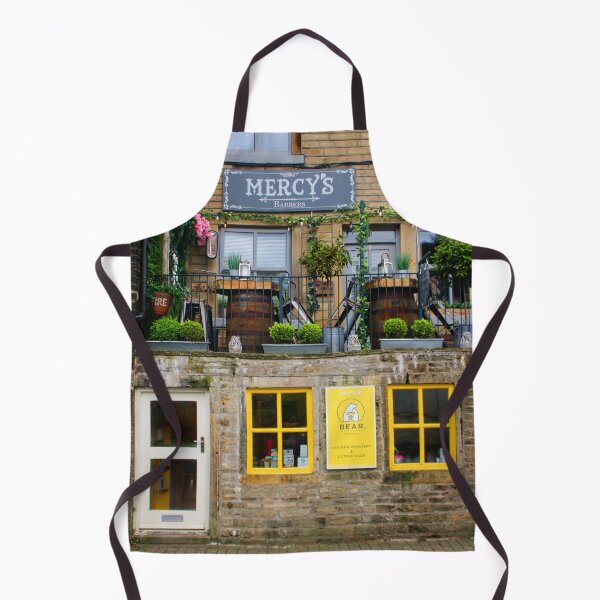 Item preview, Mercy's Mens Old Fashioned Barbershop - Holmfirth, UK designed and sold by BritishYank.