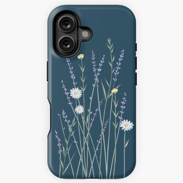 Item preview, Lavender and daisies flowers in the meadow designed and sold by NicoletaDesigns.