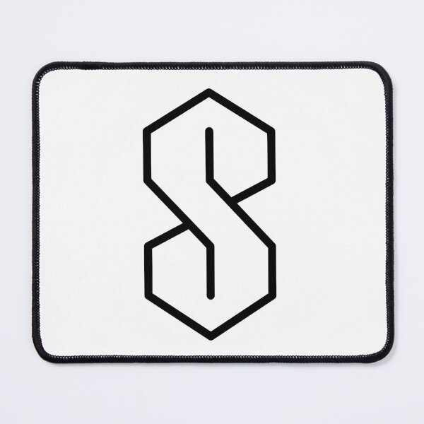 Item preview, Geometric S Nostalgia White designed and sold by SarcasticWords.
