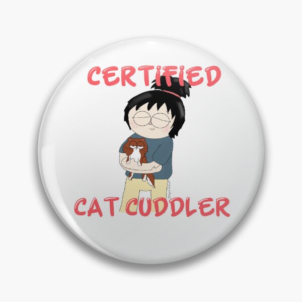 Item preview, Certified Cat Cuddler designed and sold by arlindixon.