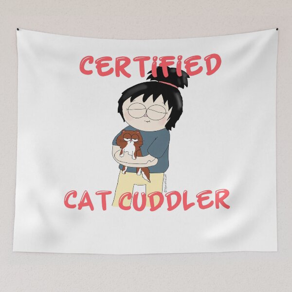 Item preview, Certified Cat Cuddler designed and sold by arlindixon.