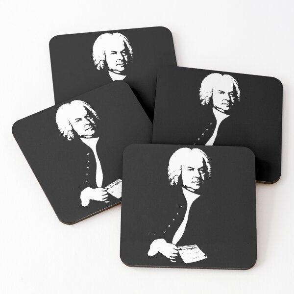 Item preview, Bach black and white designed and sold by Musicianst0re.