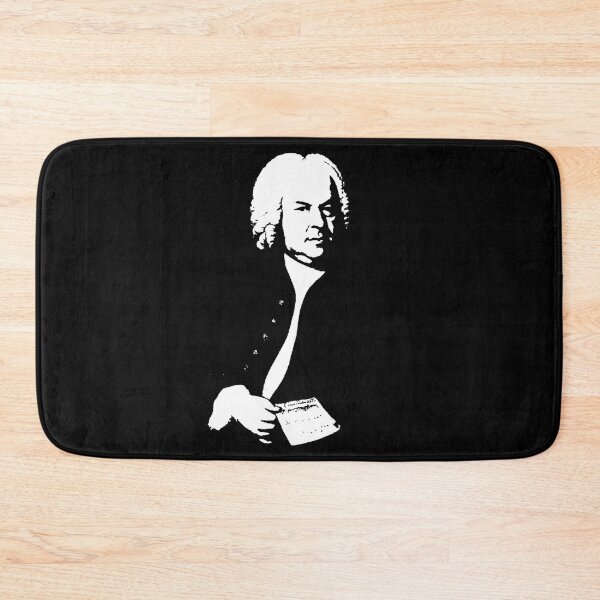 Item preview, Bach black and white designed and sold by Musicianst0re.