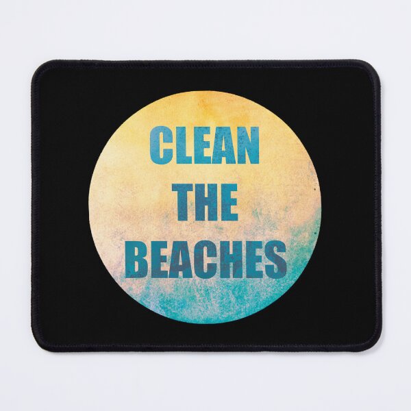Item preview, Clean the Beaches, Save the Ocean Sticker designed and sold by DesignsByPw.