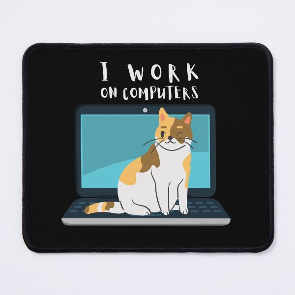 Item preview, I work on computers designed and sold by Wooden-rack.
