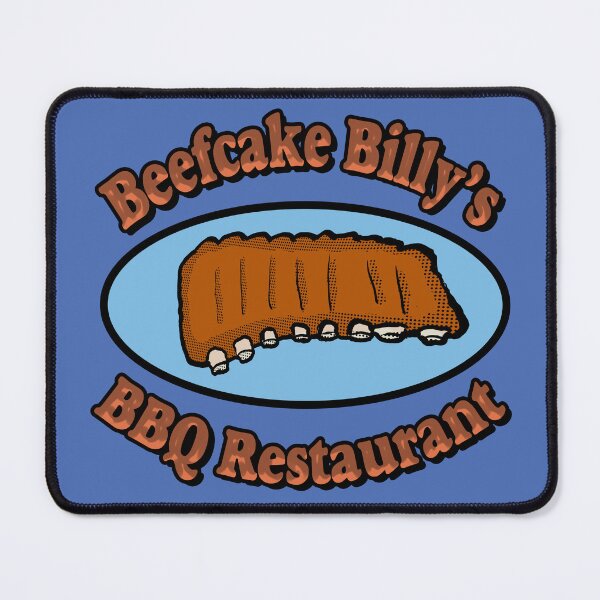 Item preview, Beefcake Billy's BBQ Restaurant designed and sold by Eric-A-Allen.