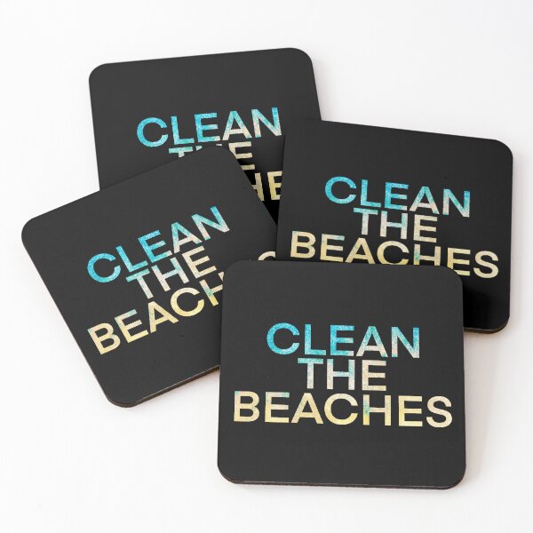 Item preview, Clean the Beaches, Save the Ocean Sticker designed and sold by DesignsByPw.