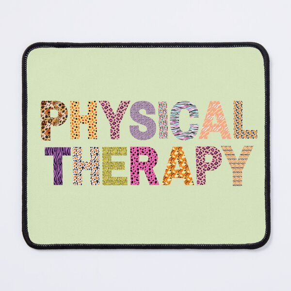 Item preview, Physical Therapy patterned design is perfect for current, future, or patients attending physical therapy. designed and sold by tranquilbeach.