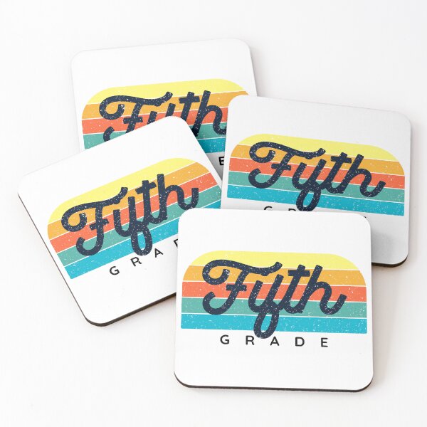 Item preview, Fifth Grade 5th Grader Teacher Retro Rainbow  designed and sold by SocialLook.