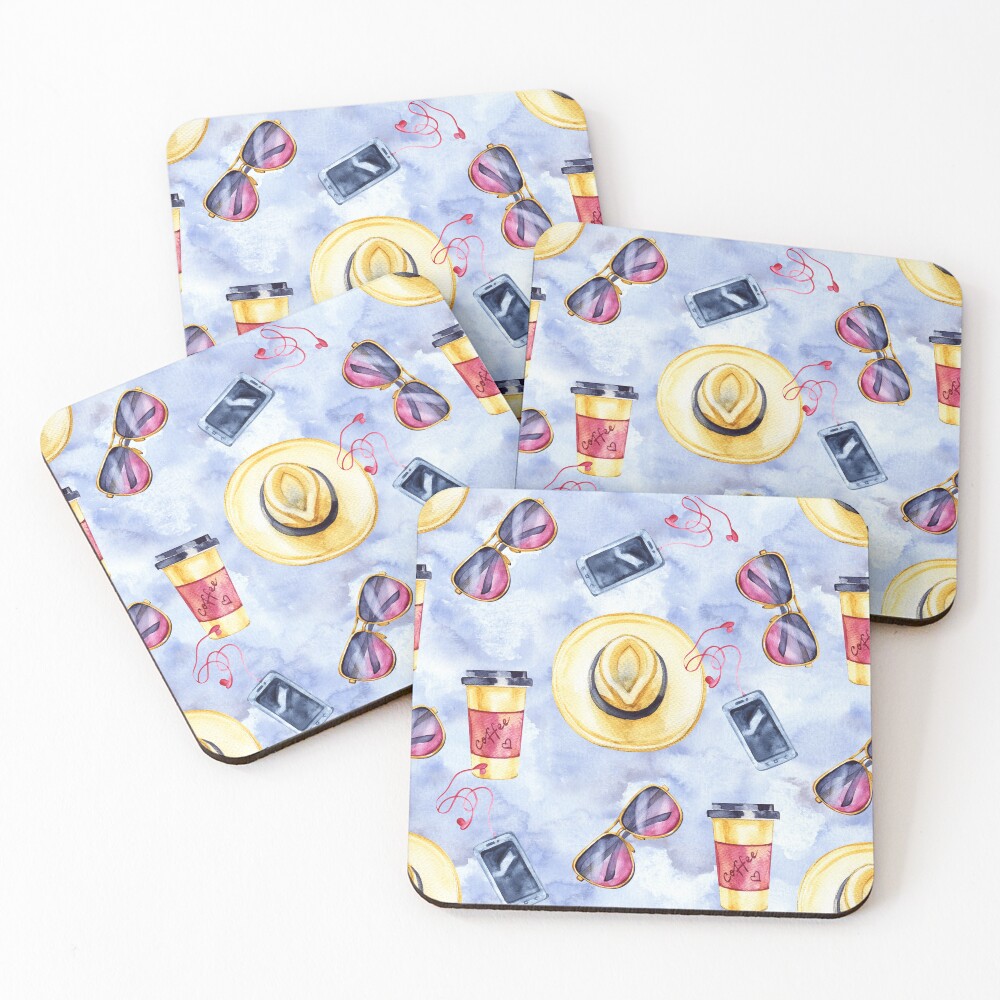 Item preview, Coasters (Set of 4) designed and sold by PatternTale.