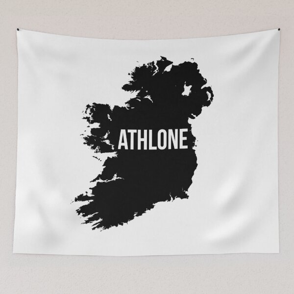 Item preview, Athlone, Ireland Silhouette designed and sold by CartoCreative.