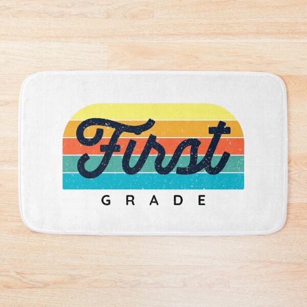 Item preview, First Grade 1st Grader Elementary Retro Rainbow Teacher designed and sold by SocialLook.