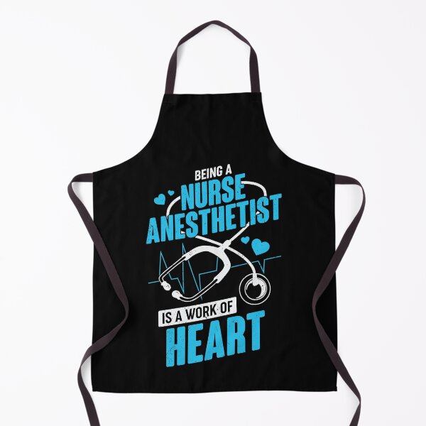 Item preview, Being A Nurse Anesthetist Is A Work Of Heart designed and sold by Marcid95.