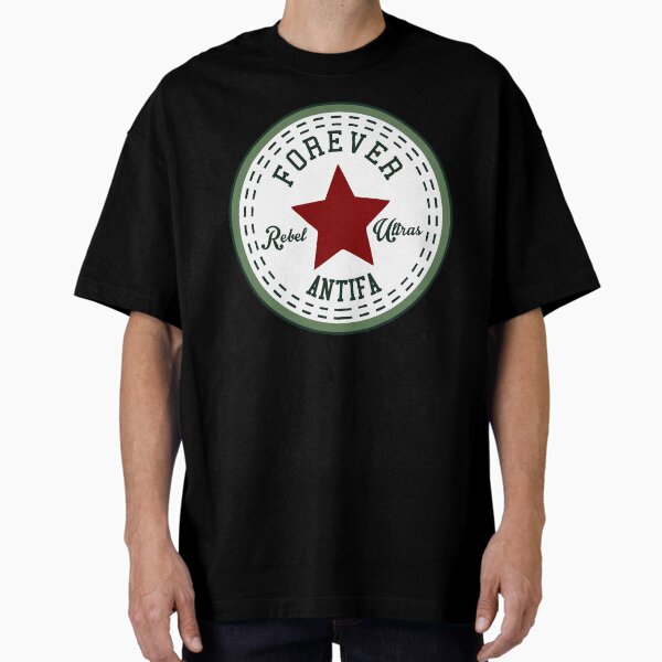 Vista previa del artículo con la obra «Siempre antifascista», diseñado y vendido por Guillotine Guacamole.