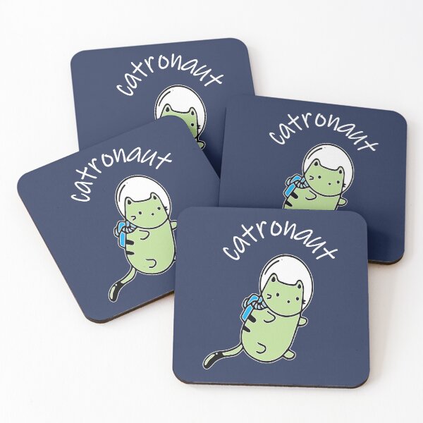 Item preview, catronaut astrocat galacticat astronaut cat designed and sold by XXgooddeedXX.