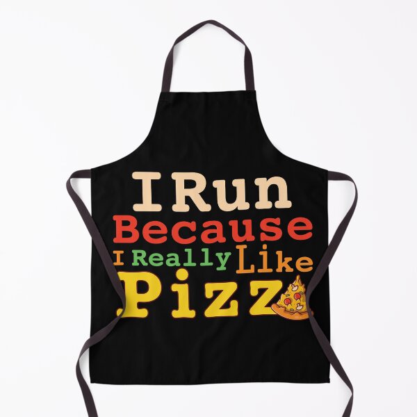 Item preview, I Run Because I Like Pizza, Gift for pizza Lovers designed and sold by NawalMagdy.