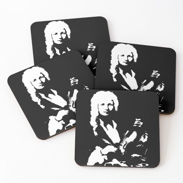 Item preview, Vivaldi black and white designed and sold by Musicianst0re.