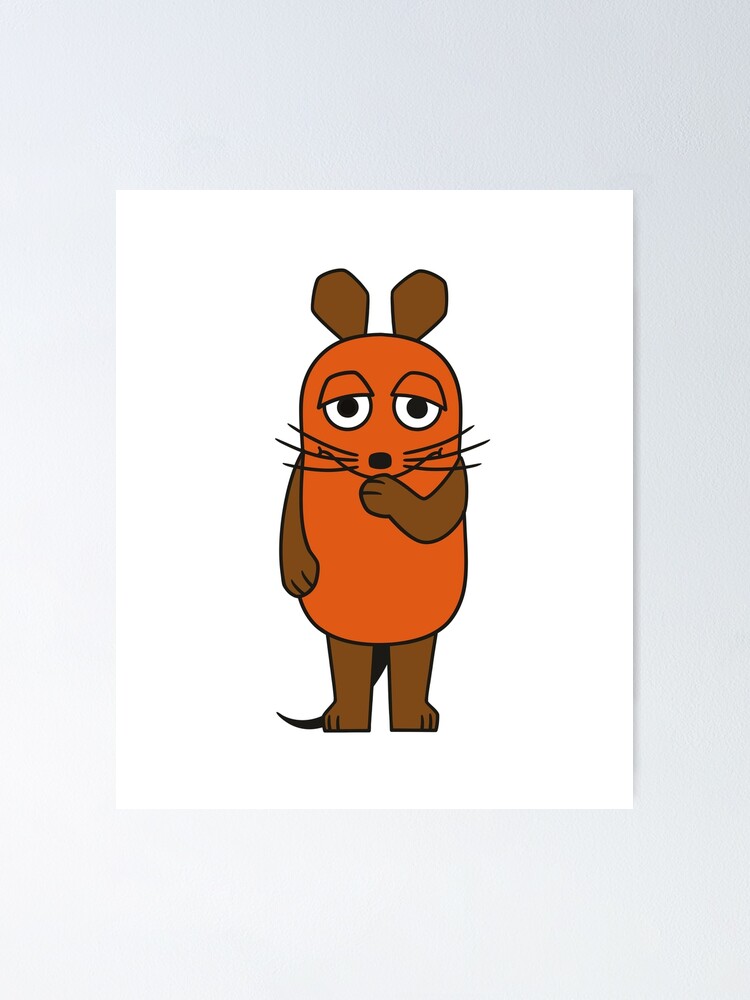 "Die Sendung mit der Maus Die Sendung mit der Maus" Poster von Dreezu Redbubble