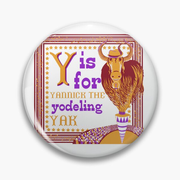 Item preview, Yannick the yodeling Yak designed and sold by Lyndsey Hale.