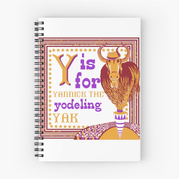 Item preview, Yannick the yodeling Yak designed and sold by Lyndsey Hale.