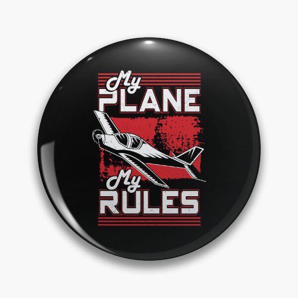 Item preview, My Plane My Rules Aircraft Airplane Pilot Gift designed and sold by Marcid95.