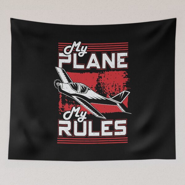 Item preview, My Plane My Rules Aircraft Airplane Pilot Gift designed and sold by Marcid95.