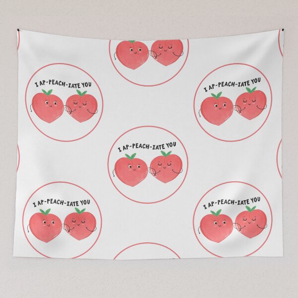 Item preview, I Ap-peach-iate you designed and sold by Wagdy-online.