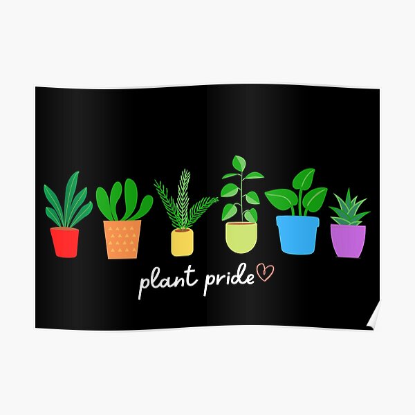 "Plant Pride Light" Poster for Sale by Mixly Redbubble