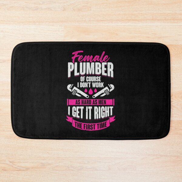 Item preview, Funny Plumbing Female Plumber Girl Gift designed and sold by Marcid95.