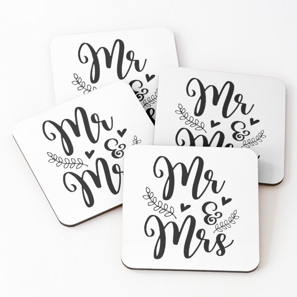 Item preview, Mr & Mrs designed and sold by CraftyBee.