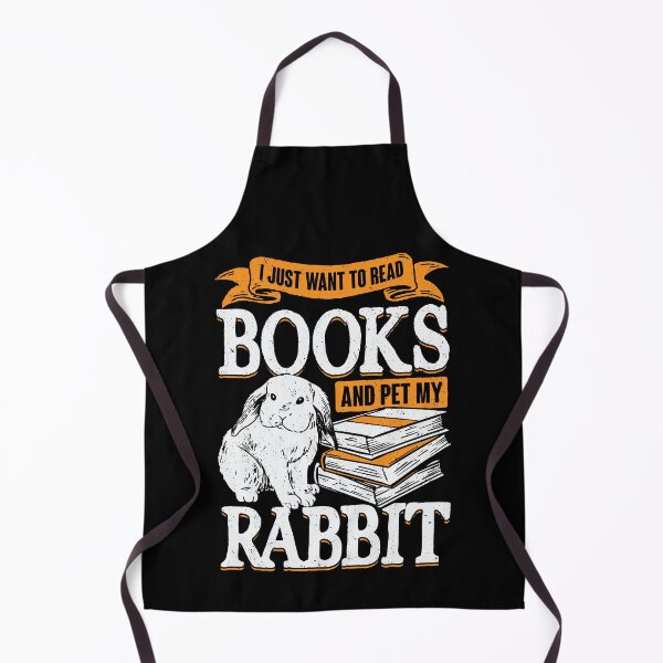 Item preview, I Just Want To Read Books And Pet My Rabbit designed and sold by Marcid95.