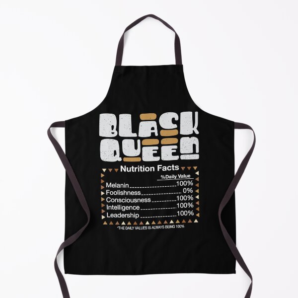 Item preview, Juneteenth Black Queen Nutrition Facts 1865 African American designed and sold by ollalla.