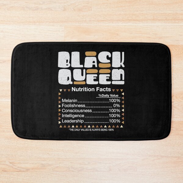 Item preview, Juneteenth Black Queen Nutrition Facts 1865 African American designed and sold by ollalla.