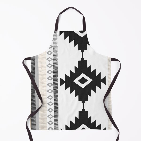 Item preview, Pueblo Tribal Pattern Black and White and Tan designed and sold by House of Haha.
