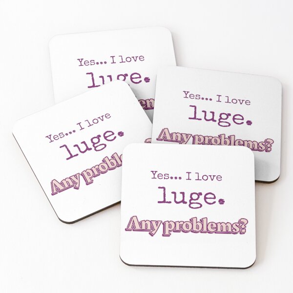 Item preview, I love Luge designed and sold by cooldesignsalot.