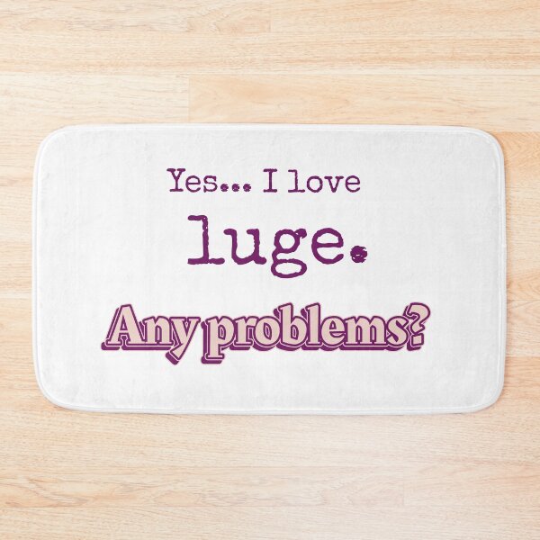 Item preview, I love Luge designed and sold by cooldesignsalot.