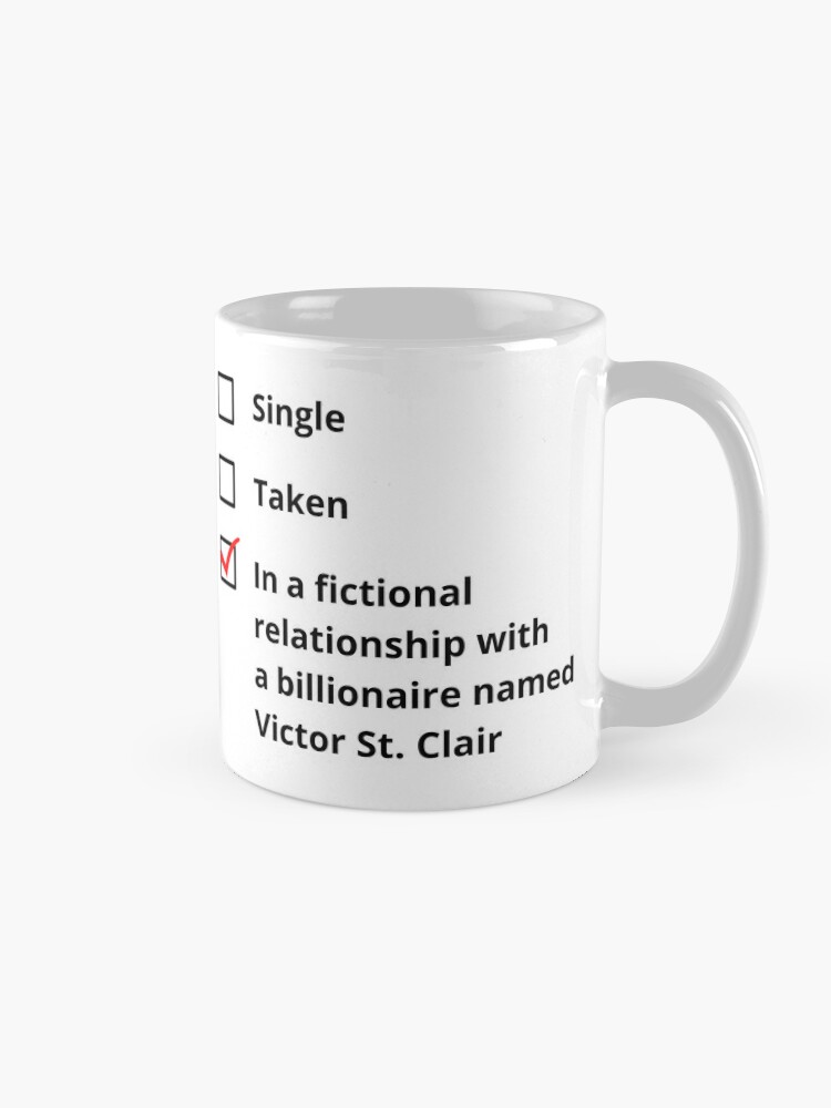 Alternate view of In a fictional relationship with Victor St. Clair Coffee Mug