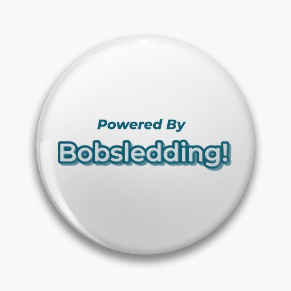 Item preview, Powered By Bobsledding designed and sold by cooldesignsalot.
