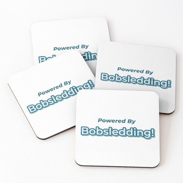 Item preview, Powered By Bobsledding designed and sold by cooldesignsalot.
