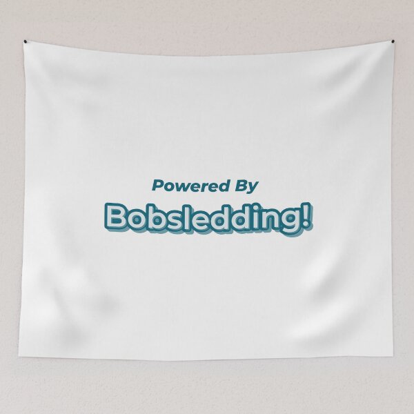 Item preview, Powered By Bobsledding designed and sold by cooldesignsalot.