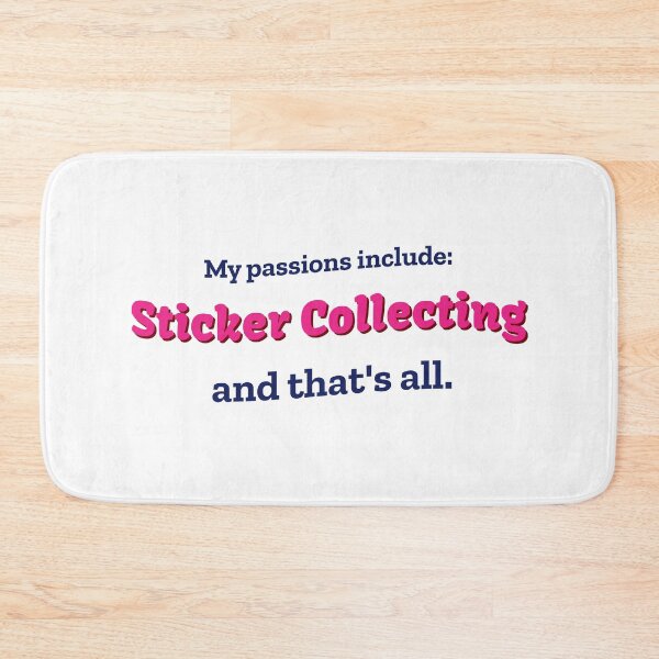 Item preview, Sticker Collecting is my passion designed and sold by cooldesignsalot.