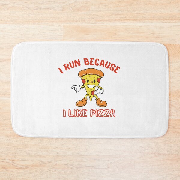 Item preview, I Run Because I Like Pizza designed and sold by OurShop00.