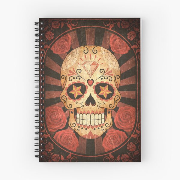 Item preview, Vintage Day of the Dead Sugar Skull Poster designed and sold by JeffBartels.