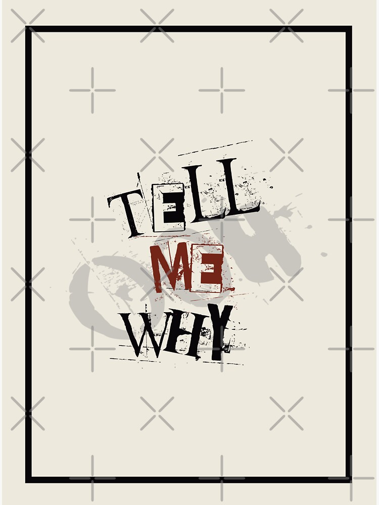 Tell Me Why Stickers for Sale
