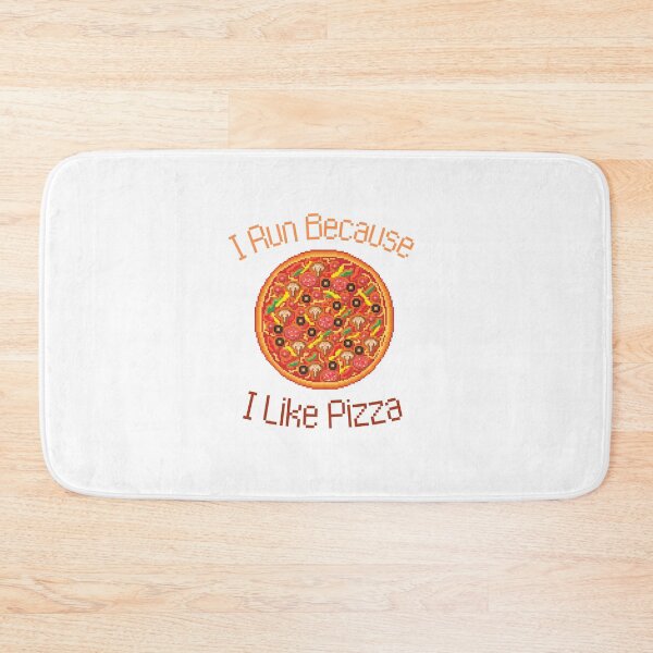 Item preview, I Run Because I Like Pizza designed and sold by OurShop00.