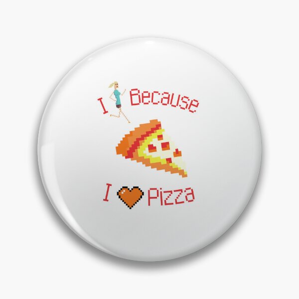 Item preview, I Run Because I Like Pizza designed and sold by OurShop00.