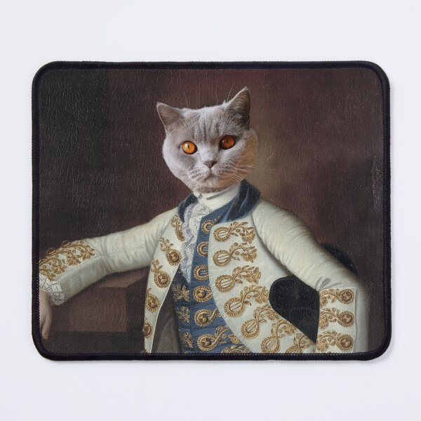 Item preview, Aristocratic Posing Cat designed and sold by Catspeople.