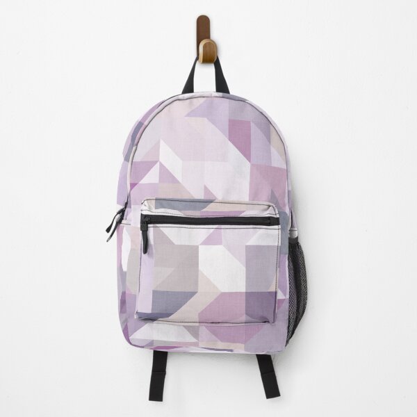 Item preview, Pastel Purple Geometric on Linen designed and sold by Kelly Dietrich Mandala & Fractal Art.