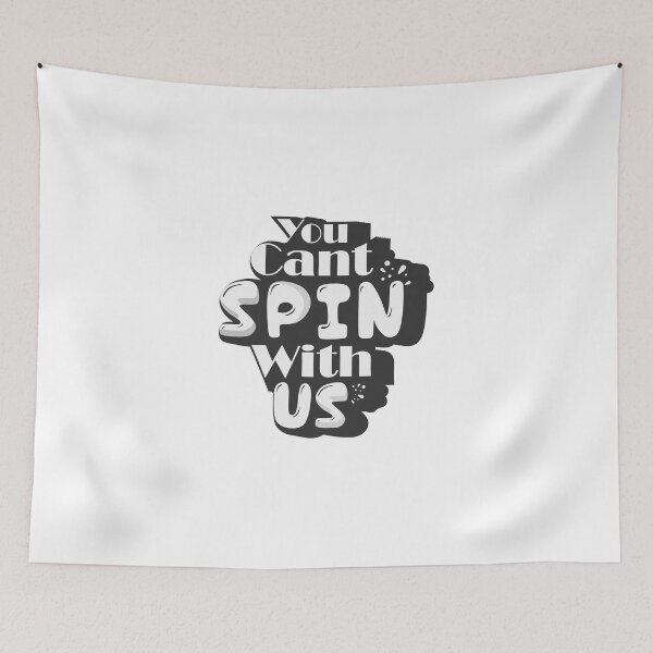 Item preview, You Can't Spin With Us - meditation quotes-meditation saying-meditation gifts-holiday art-lotus-character designed and sold by comeonyassine21.